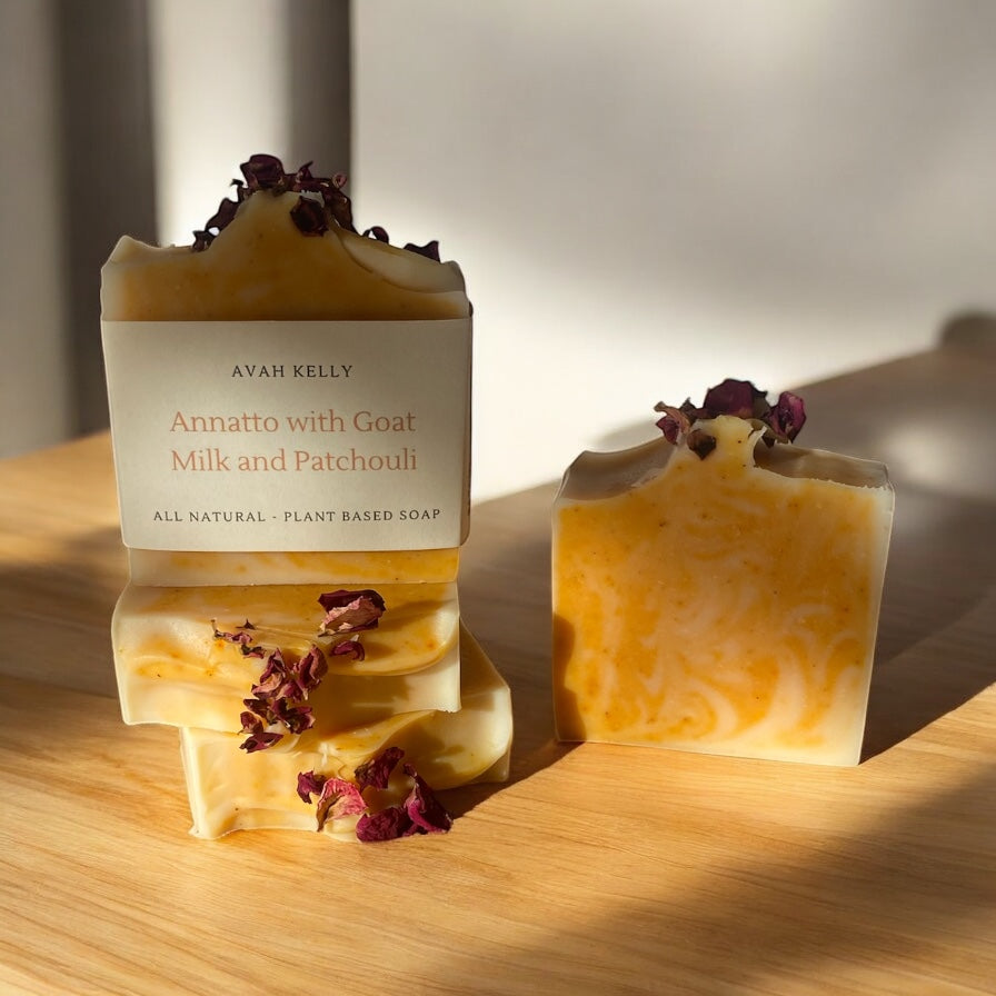 Annatto with Goat Milk and Patchouli Soap